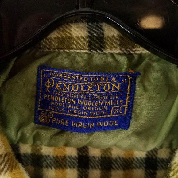 Vintage Pendleton Ladies M / L Shirt Virgin Wool - Picture 7 of 7